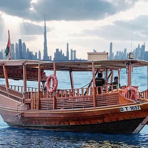 Dubai Sunset Abra Cruise with High Tea at Festival Waterfront Center, Dubai, United Arab Emirates Dubai Sunset Abra Cruise with High Tea at Festival Waterfront Center