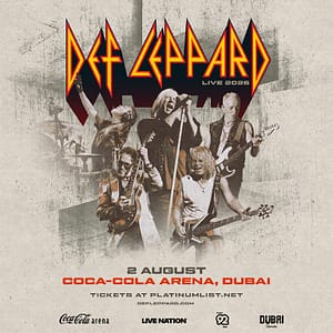Def Leppard in Dubai – Concerts Def Leppard in Dubai Concerts