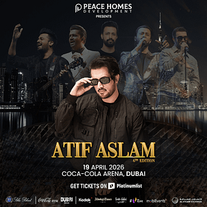 Atif Aslam 2026 in Dubai – Concerts Atif Aslam 2026 in Dubai Concerts