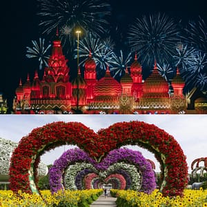 Global Village + Miracle Garden – Combo – Must-see attractions Global Village + Miracle Garden - Combo Must-see attractions