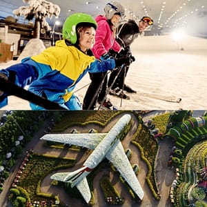 Miracle Garden + Ski Dubai – Combo – Must-see attractions Miracle Garden + Ski Dubai - Combo Must-see attractions
