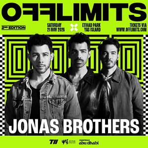 OFFLIMITS Music Festival – Shakira, Jonas Brothers, NE-YO & More at Etihad Park, Abu Dhabi, United Arab Emirates OFFLIMITS Music Festival - Shakira