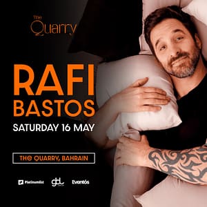 Rafi Bastos live at The Quarry – Comedy Events Rafi Bastos live at The Quarry Comedy Events