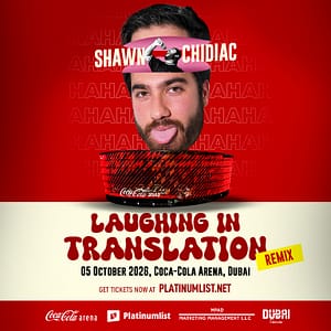Shawn Chidiac Live – Laughing in Translation Remix in Dubai – Comedy Events Shawn Chidiac Live - Laughing in Translation Remix in Dubai Comedy Events