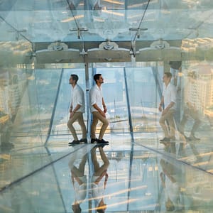 Sky Views Observatory with Glass Slide – Sky View Sky Views Observatory with Glass Slide Sky View