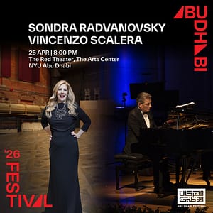 Sondra Radvanovsky and Vincenzo Scalera at Abu Dhabi Festival 2026 – Shows and Theatrical Plays Sondra Radvanovsky and Vincenzo Scalera at Abu Dhabi Festival 2026 Shows and Theatrical Plays