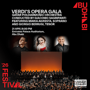 Verdi’s Opera Gala at Abu Dhabi Festival 2026 – Concerts Verdi’s Opera Gala at Abu Dhabi Festival 2026 Concerts