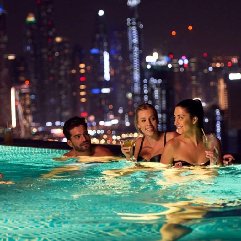 Aura evening pool experience – Brunches Aura evening pool experience Brunches