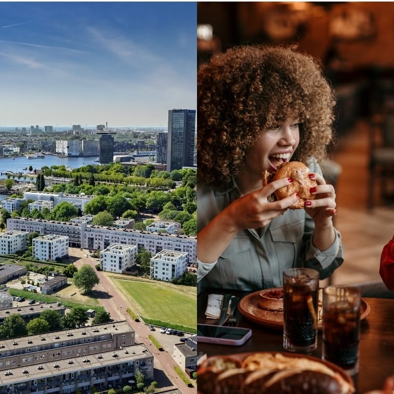 A’DAM Lookout: Entry Ticket + Burger Menu – Experiences A'DAM Lookout: Entry Ticket + Burger Menu Experiences