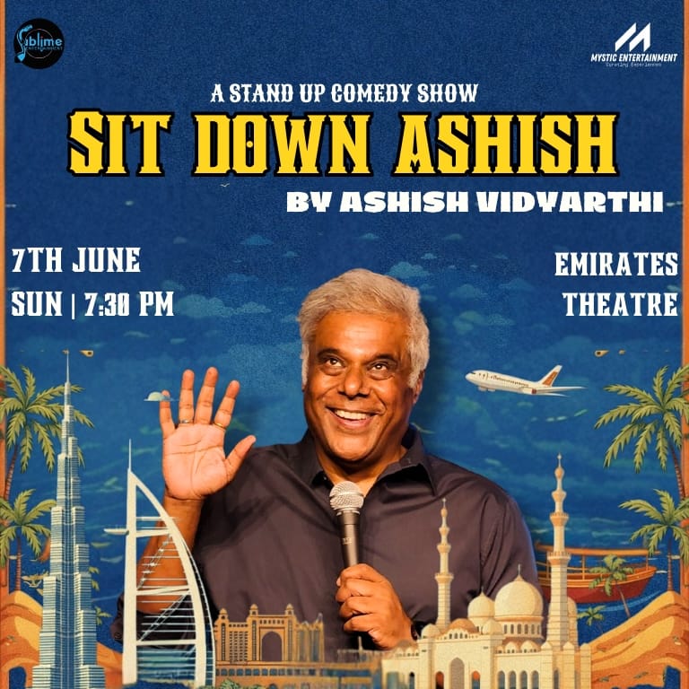 Ashish Vidyarthi Live in Dubai – Comedy Events Ashish Vidyarthi Live in Dubai Comedy Events