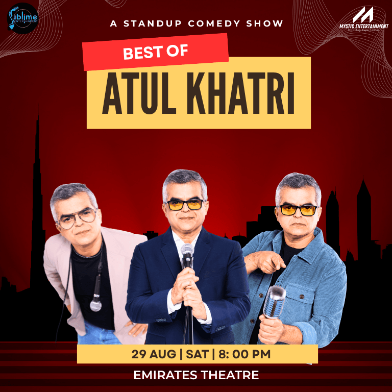Atul Khatri live in Dubai – Comedy Events Atul Khatri live in Dubai Comedy Events