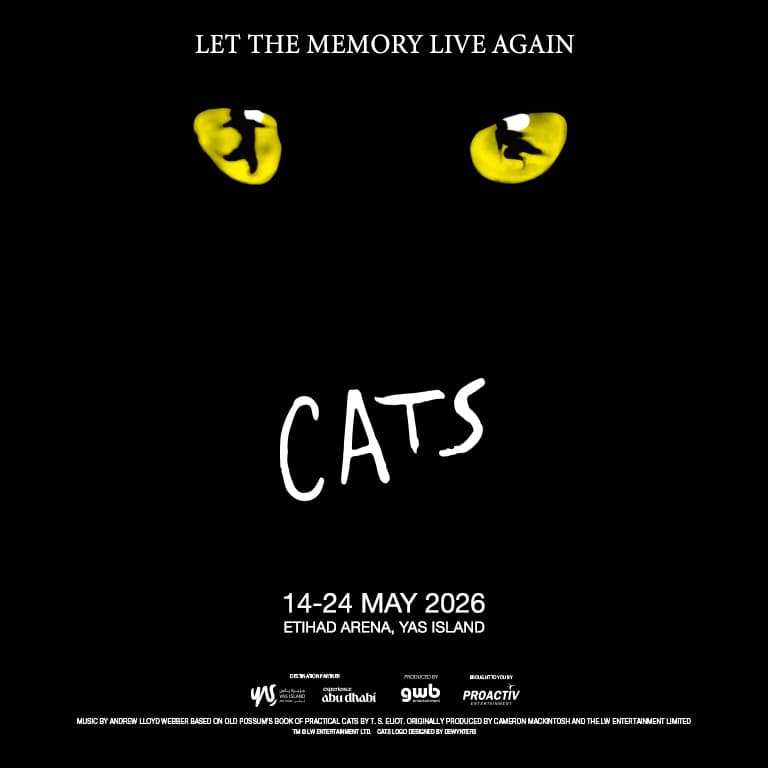 Cats – The musical in Abu Dhabi – Shows and Theatrical Plays Cats - The musical in Abu Dhabi Shows and Theatrical Plays