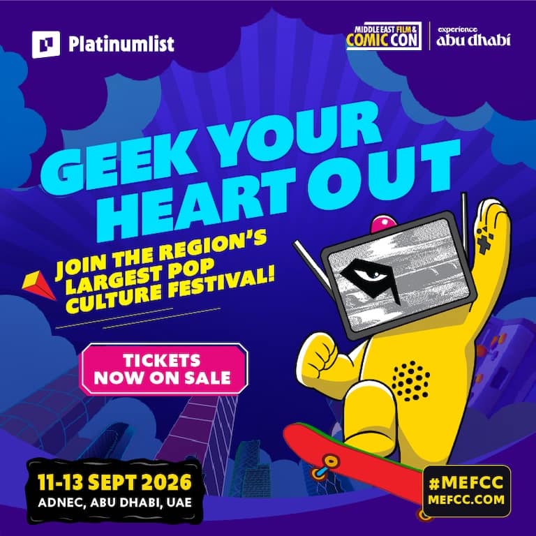 Middle East Film & Comic Con 2026 (MEFCC) in Abu Dhabi – Conventions Middle East Film & Comic Con 2026 (MEFCC) in Abu Dhabi Conventions