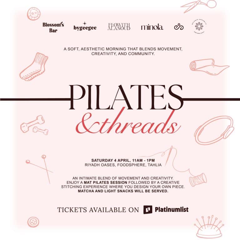 Pilates & Threads in Riyadh – Nightlife Pilates & Threads in Riyadh Nightlife