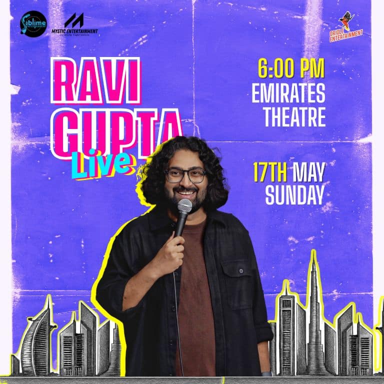 Ravi Gupta Live 2026 in Dubai – Comedy Events Ravi Gupta Live 2026 in Dubai Comedy Events