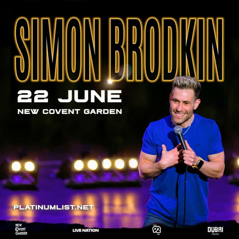 Simon Brodkin at New Covent Garden Theatre in Dubai – Comedy Events Simon Brodkin at New Covent Garden Theatre in Dubai Comedy Events