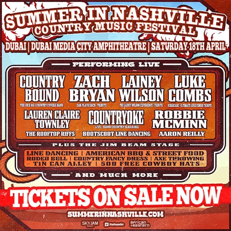Summer in Nashville Dubai 2026 – Festivals Summer in Nashville Dubai 2026 Festivals