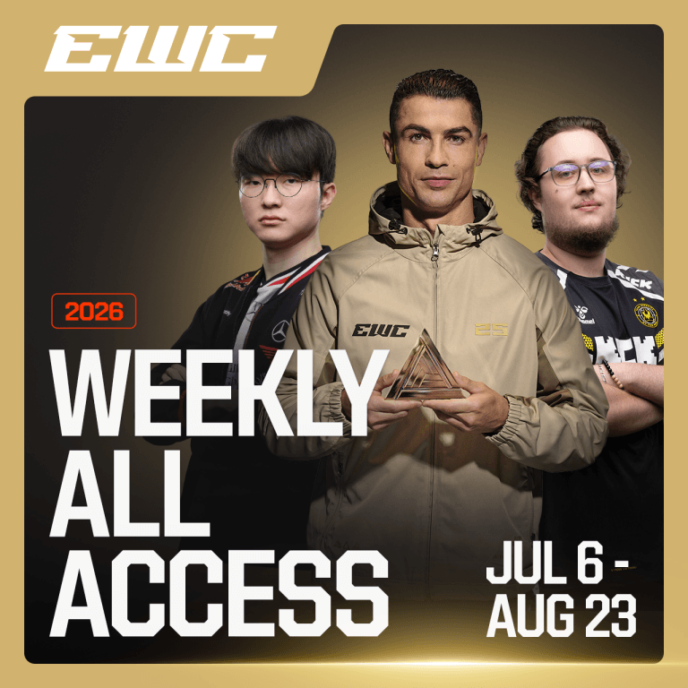 Weekly All Access Pass at EWC 26 in Riyadh – Esports World Cup Weekly All Access Pass at EWC 26 in Riyadh Esports World Cup
